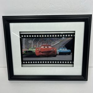Disney Pixar Cars Framed Wall Art 3D Film Strip 15x12 Lightning McQueen Retired